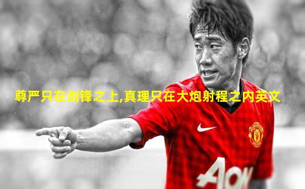 尊严只在剑锋之上,真理只在大炮射程之内英文
