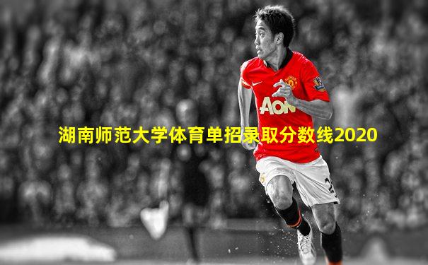 湖南师范大学体育单招录取分数线2020