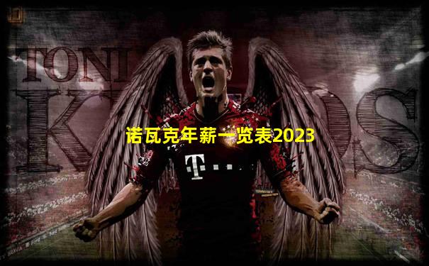 诺瓦克年薪一览表2023